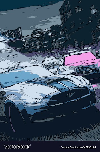 race videogames creative poster image