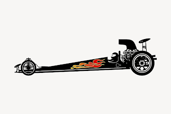 Racing car clipart illustration psd. | Free PSD - rawpixel