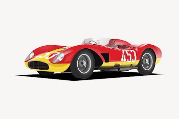 Racing car sticker, vehicle illustration | Free Vector - rawpixel