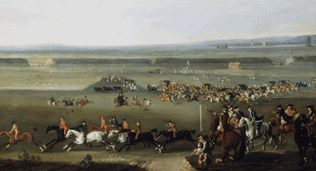 Racing Scene at Newmarket. Original | Free Photo - rawpixel