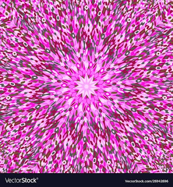Radial pattern background - hypnotic abstract vector image