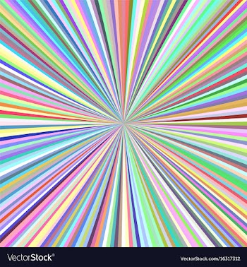 Radial stripes background - ray burst graphic vector image