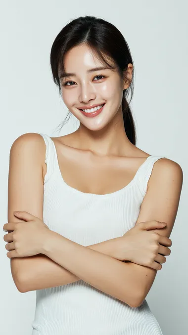 Radiant Beauty Portrait of a Young Korean Woman Radiant Beauty Portrait of a Young Korean Woman