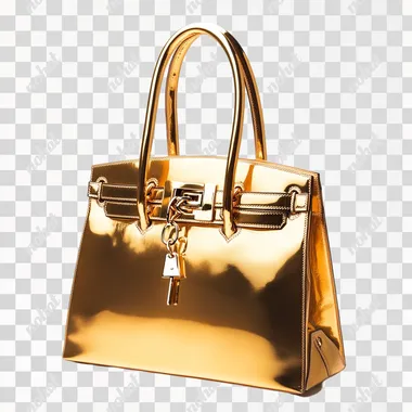 Radiant Elegance: The Luxe Gold Birkin Bag