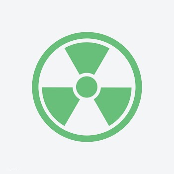 Radiation icon isolated on white background | Free stock vector - 457650