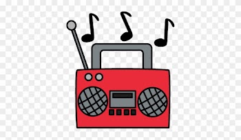 Radio Clip Art Radio Clip Art Radio Cassette Player - Music Clipart Boom Box