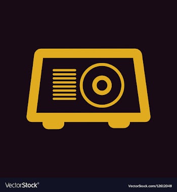 Radio retro radio vector image