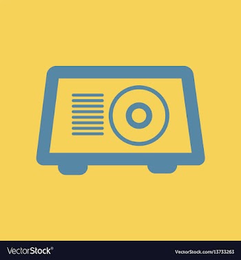 Radio retro radio vector image