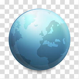 Radium Neue s, teal Earth animated illustration transparent background PNG clipart