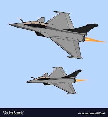 rafael jet fighter flying formation design