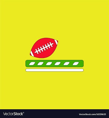 Ragby ball icon vector image