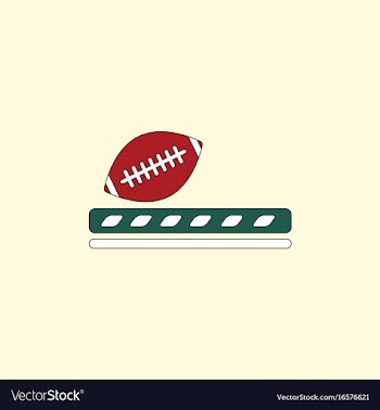 Ragby ball icon vector image