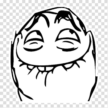 Rage comic Internet meme Decal Sticker, meme transparent ...