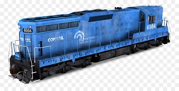 Rail transport EMD SD9 Locomotive Electro-Motive Diesel EMD SD40-2 - conrail filigree 