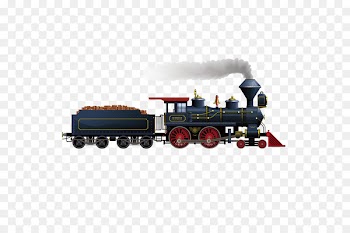 Rail transport Train Steam locomotive - train,steam train,truck 