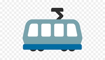Rail transport Train Trolley Clip art Emoji - milky way colorado fireworks 