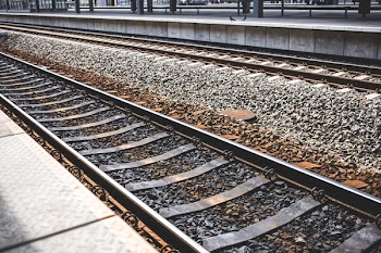 Railroad tracks