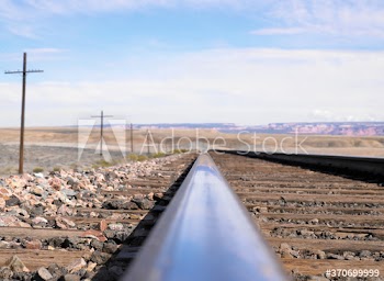 railway in the countryside