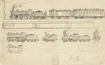 Railways (child's drawing) by Egon | Free Photo - rawpixel