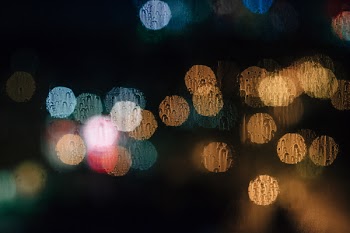 Rain bokeh 3