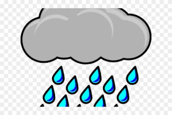 Rain Clipart Rainny - Rain Cloud Clipart Png