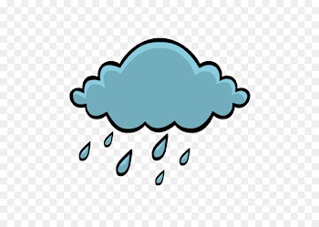 Rain Cloud Animation Clip art - raindrops material 