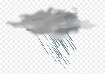 Rain Cloud Clipart - Heavy Rain Symbol