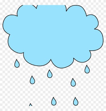Rain Cloud Clipart Monkey Clipart - Clip Art
