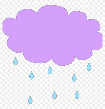 Rain Cloud Clipart Purple Rain Cloud Clip Art Purple - Purple Rain Clip Art