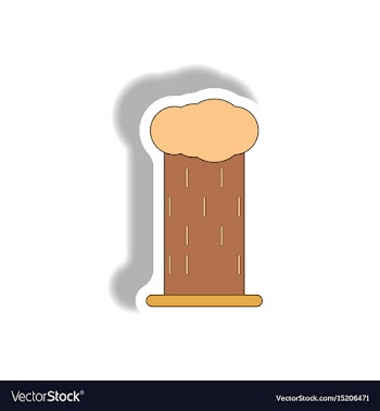 Rain cloud cloudburst downpour rain vector image
