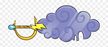 Rain Cloud Magisword - Mighty Magiswords Raincloud Magisword