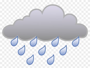 Rain Cloud Weather Symbol - Rain Cloud