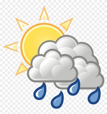 Rain Clouds Clipart 26, - Sun Clouds And Rain