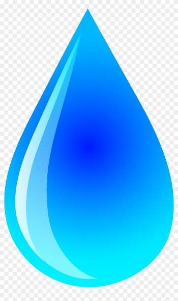 Rain Drops Clipart - Water Droplet Clipart Transparent