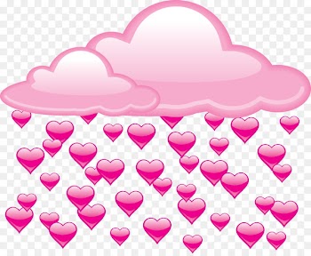 Rain Love Heart Clip art - Love Text 