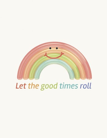 Rainbow aesthetic flyer template, good | Free Vector Template - rawpixel