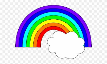 Rainbow And Cloud Clipart
