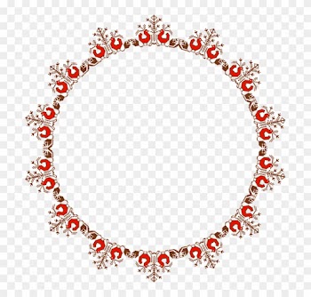 Rainbow Border Cliparts 19, Buy Clip Art - Vintage Round Frame Png