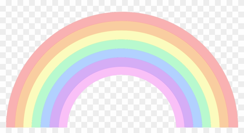 Rainbow Clip Art - Rainbow Clipart Pastel