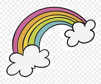 Rainbow Clip Art - Sticker Cute Png