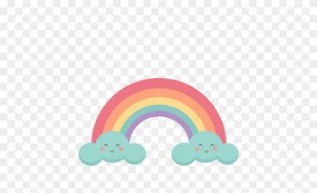 Rainbow Clipart Cute - Cute Rainbow Clipart Png