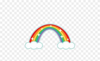 Rainbow Clipart - Cute Rainbow Clipart