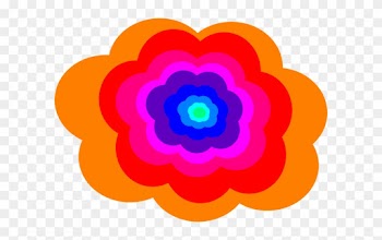 Rainbow Cloud Clip Art - Top