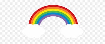 Rainbow Cloud Clipart Freebie From Go Designs At Gradeonederfuldesigns - 7 Colors Of Rainbow