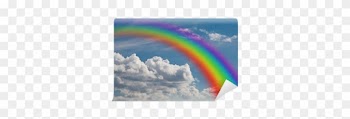 Rainbow Cloud Png Rainbow In The Clouds - Rainbow In A Cloud