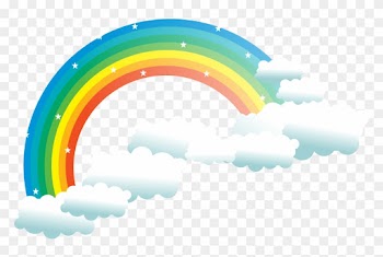 Rainbow Cloud Sky Clip Art - Portable Network Graphics