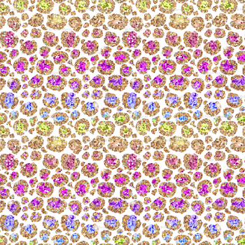 Rainbow confetti glitter petite cheetah wallpaper - parisbebe ...