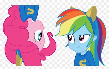 Rainbow Dash And Pinkie Pie From Equestria Girls By - Pinkie Pie And Rainbow Dash Equestria Girls