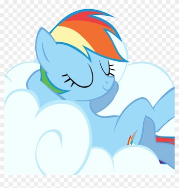 Rainbow Dash Cloud Png