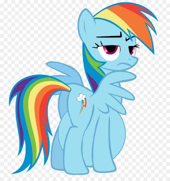 Rainbow Dash, Fluttershy, Applejack, Cartoon, Pony PNG